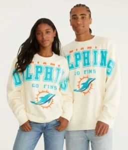 Miami Dolphins Crew Sweatshirt