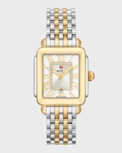 Deco Madison Mid Two-Tone Diamond-Dial Watch